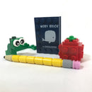 Back-to-School Set: Book, Worm, Apple, and Pencil