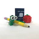 Back-to-School Set: Book, Worm, Apple, and Pencil